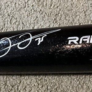 FRANK THOMAS (White Sox) Signed Engraved Bat w/ Beckett Witness COA & #35 Inscrp